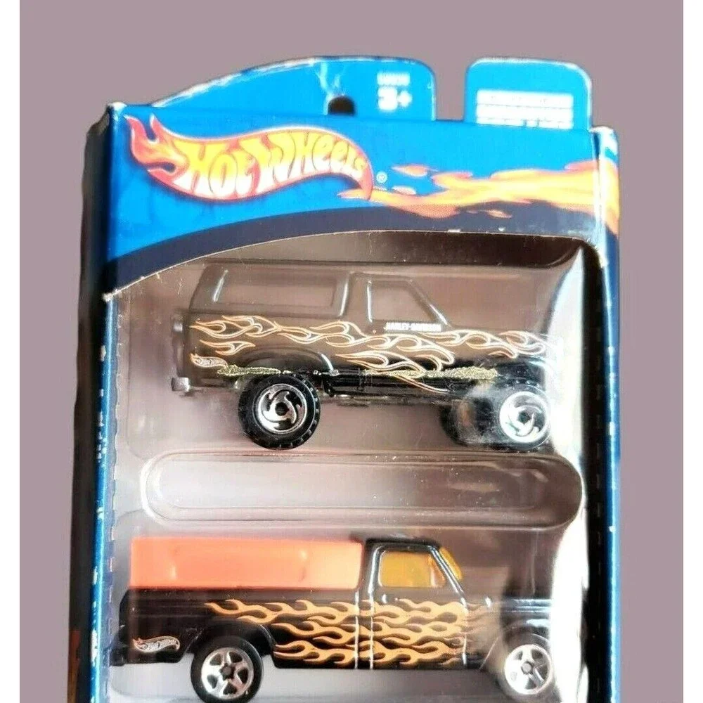2000 Hot Wheels HARLEY-DAVIDSON Gift 5-Pack Die-Cast Cars #50030 1:64 NIP